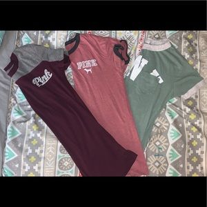 Bundle Of VS PINK Shirts